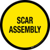 Scar Assembly Floor Sign
