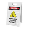Watch For Falling Material with Hazard Icon - A-Frame Sign Watch For Falling Material with Hazard Icon - A-Frame Sign