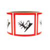 GHS Pictogram Labels - Roll of 100