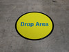 Drop Area Floor Sign Drop Area Floor Sign