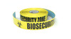 Biosecurity Zone With 2 Bio Symbols - Inline Printed Floor Marking Tape Biosecurity Zone With 2 Bio Symbols - Inline Printed Floor Marking Tape