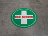 First Aid Room - Floor Sign