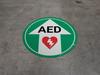 AED (Arrow Up) - Floor Sign AED (Arrow Up) - Floor Sign