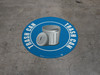 Trash Can (Blue) - Floor Sign Trash Can (Blue) - Floor Sign
