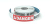 Danger: Acetylene - No Smoking - Inline Printed Floor Marking Tape