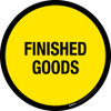 Finished Goods Floor Sign