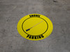 Shovel Parking (Real) Floor Sign Shovel Parking (Real) Floor Sign