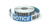 Notice: No Alcohol Beyond This Point - Inline Printed Floor Marking Tape