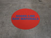 Board-Line Raw Materials Floor Sign