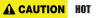Caution: Hot - Inline Printed Floor Marking Tape