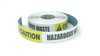 Caution: Hazardous Waste - Inline Printed Floor Marking Tape