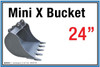 Wall Sign: (United Rentals Logo) Mini X Bucket 24" - 12"x18" (Peel-and-Stick Permanent Adhesive) Wall Sign: (United Rentals Logo) Mini X Bucket 24" - 12"x18" (Peel-and-Stick Permanent Adhesive)