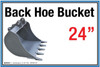 Wall Sign: (UR) Back Hoe Bucket 24" - 12"x18" (Peel-and-Stick Permanent Adhesive) Wall Sign: (UR) Back Hoe Bucket 24" - 12"x18" (Peel-and-Stick Permanent Adhesive)