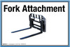 Wall Sign: (UR) Fork Attachment - 12"x18" (Peel-and-Stick Permanent Adhesive) Wall Sign: (UR) Fork Attachment - 12"x18" (Peel-and-Stick Permanent Adhesive)
