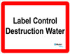Wall Sign: (Mylan Logo) Label Control Destruction Water 11"x14" (Mounted on 3mm PVC) Wall Sign: (Mylan Logo) Label Control Destruction Water 11"x14" (Mounted on 3mm PVC)