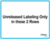 Wall Sign: (Mylan Logo) Unreleased Labeling Only in These 2 Rows 11"x14" (Mounted on 3mm PVC)