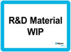 Wall Sign: (Mylan Logo) R&D Material WIP 15"x20" (Mounted on 3mm PVC)