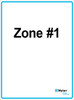 Wall Sign: (Mylan Logo) Zone #1 15"x20" (Mounted on 3mm PVC) Double Sided Wall Sign: (Mylan Logo) Zone #1 15"x20" (Mounted on 3mm PVC) Double Sided