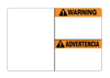 LabelTac Die-cut Bilingual Warning Labels LabelTac Die-cut Bilingual Warning Labels