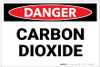 Danger: Carbon Dioxide - Label Danger: Carbon Dioxide - Label