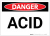 Danger: Acid Landscape - Label Danger: Acid Landscape - Label