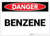 Danger: Benzene - Label