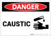 Danger: Caustic Landscape With Icon - Label