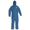 KleenGuard A20 Breathable Coverall with Hood - Denim Blue