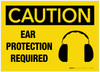 Caution: Ear Protection Required - Label Caution: Ear Protection Required - Label