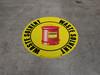 Floor Sign - Waste Solvent Can Floor Sign - Waste Solvent Can