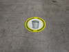 Contenedor de Basura General (General Trash Can) Floor Sign