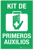 Kit de Primeros Auxiios (First Aid Kit) - Wall Sign Kit de Primeros Auxiios (First Aid Kit) - Wall Sign