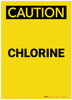 Caution: Chlorine Portrait - Label