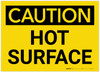 Caution: Hot Surface - Label