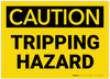 Caution: Tripping Hazard - Label