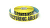 Food: Manufacturing Area Contains Peanuts - Inline Printed Floor Marking Tape