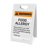 Warning: Food Allergy - Please Speak to Our Staff - A-Frame Sign
