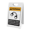 Warning: Stealing From These Premises Will Lead to Arrest and Prosecution ANSI - A-Frame Sign Warning: Stealing From These Premises Will Lead to Arrest and Prosecution ANSI - A-Frame Sign