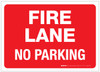 Fire Lane - No Parking - Label Fire Lane - No Parking - Label