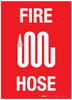 Fire Hose with Graphic - Label