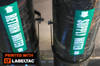 LabelTac 4 Application Two Green Water Pipe Marking Labels. LabelTac 4 Application Two Green Water Pipe Marking Labels.