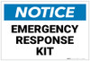 Notice: Emergency Response Kit Landscape - Label Notice: Emergency Response Kit Landscape - Label