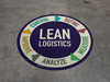 Lean Logistics Floor Sign Lean Logistics Floor Sign
