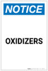 Notice: Oxidizers Portrait - Label Notice: Oxidizers Portrait - Label
