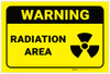 Warning: Radiation Area - Label Warning: Radiation Area - Label