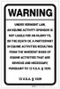 Warning: Vermont Equine Liability VT - Label Warning: Vermont Equine Liability VT - Label