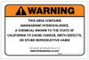 Warning: Prop 65 Amiodarone hydrochloride - Label