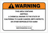 Warning: Prop 65 Amitraz - Label