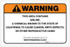 Warning: Prop 65 Aniline - Label Warning: Prop 65 Aniline - Label