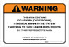 Warning: Prop 65 Ciclosporin (Cyclosporine) - Label